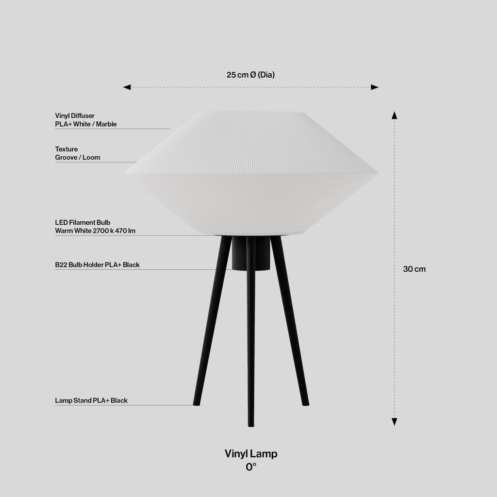 Vinyl Lamp