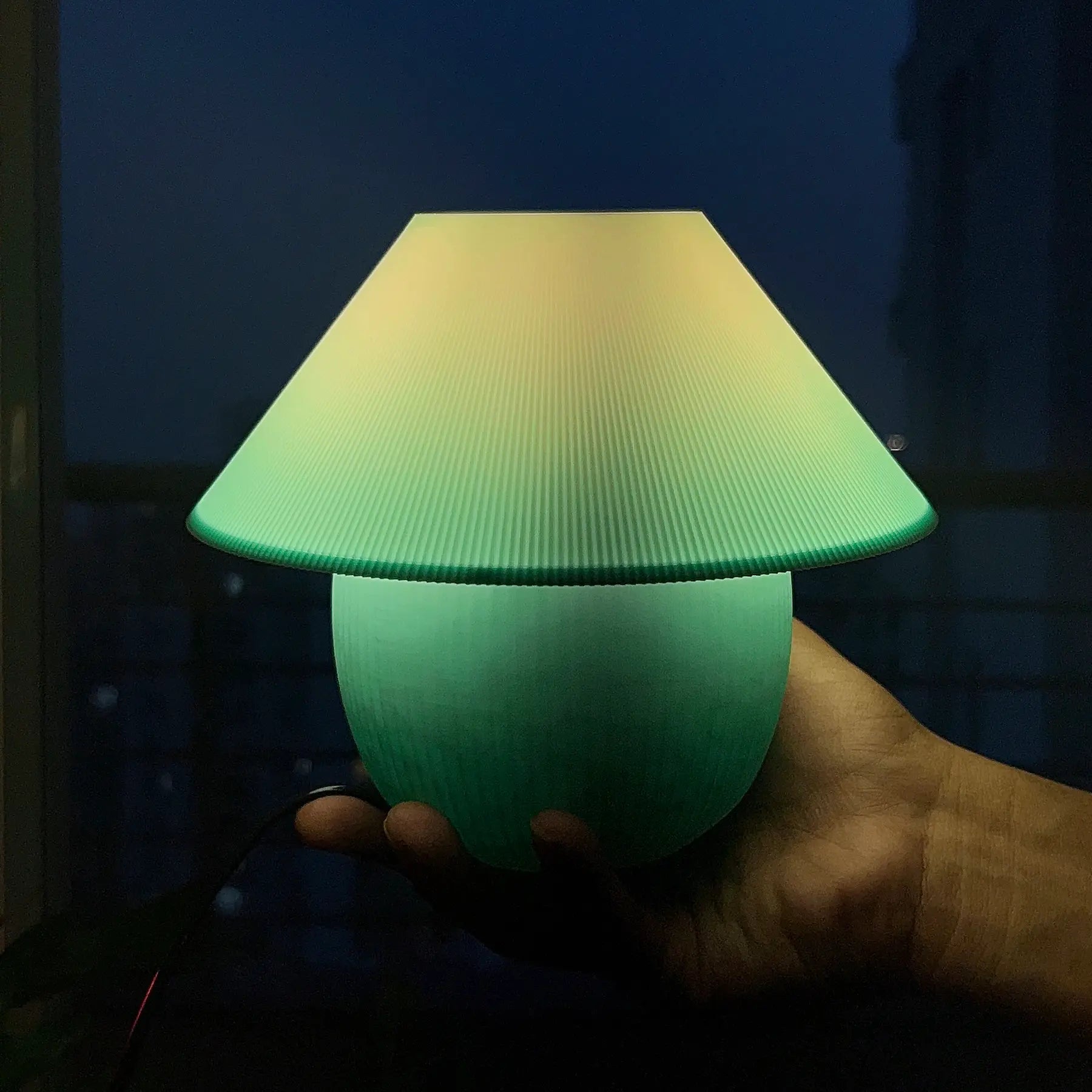Maia Lamp - Artic Blue