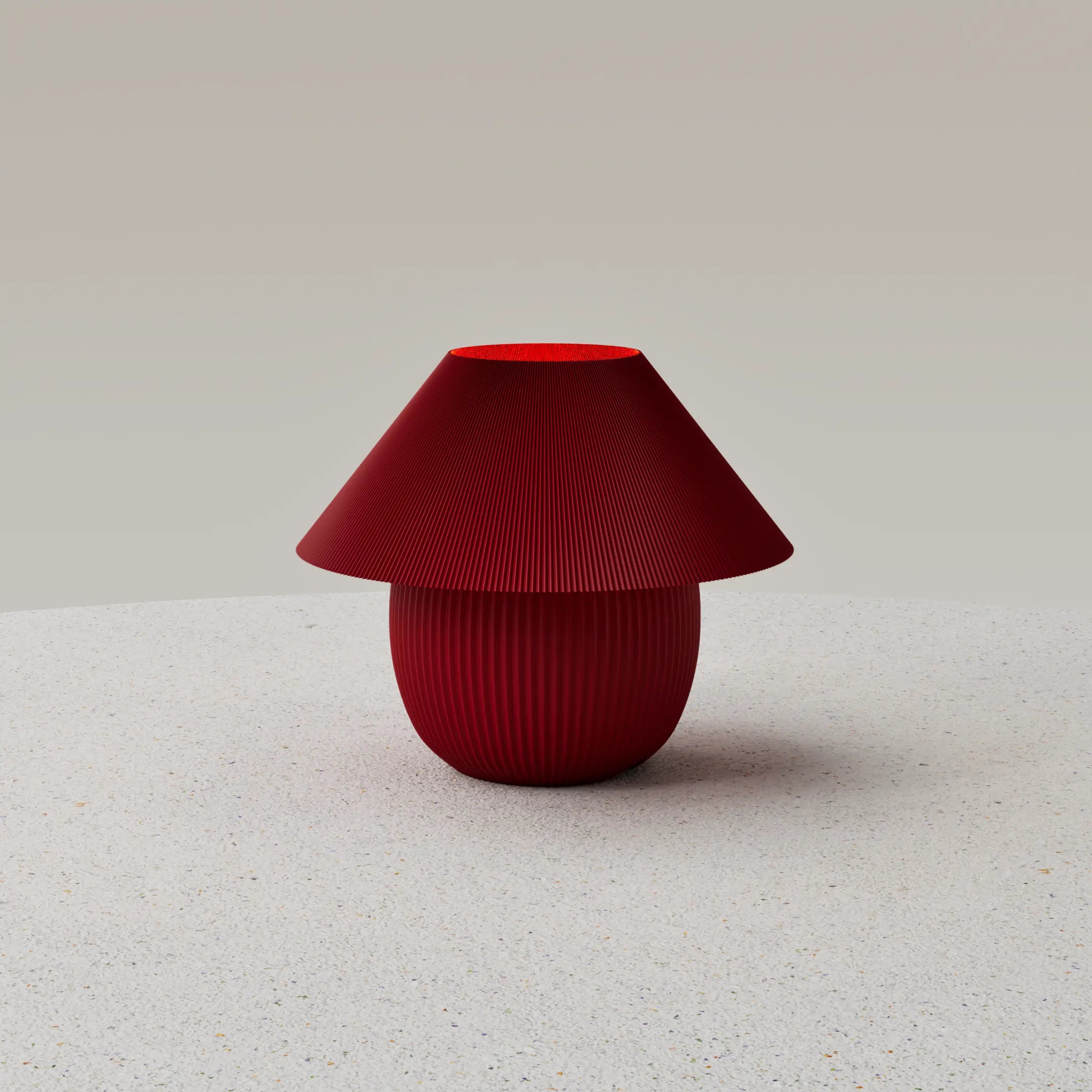 Maia Lamp - Fire Red