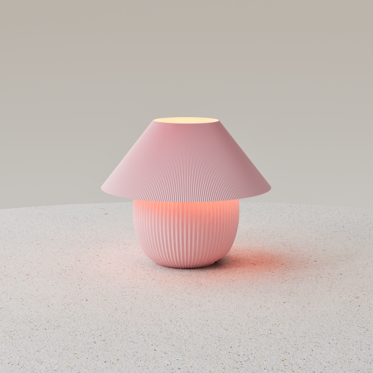 Maia Lamp - Baby Pink