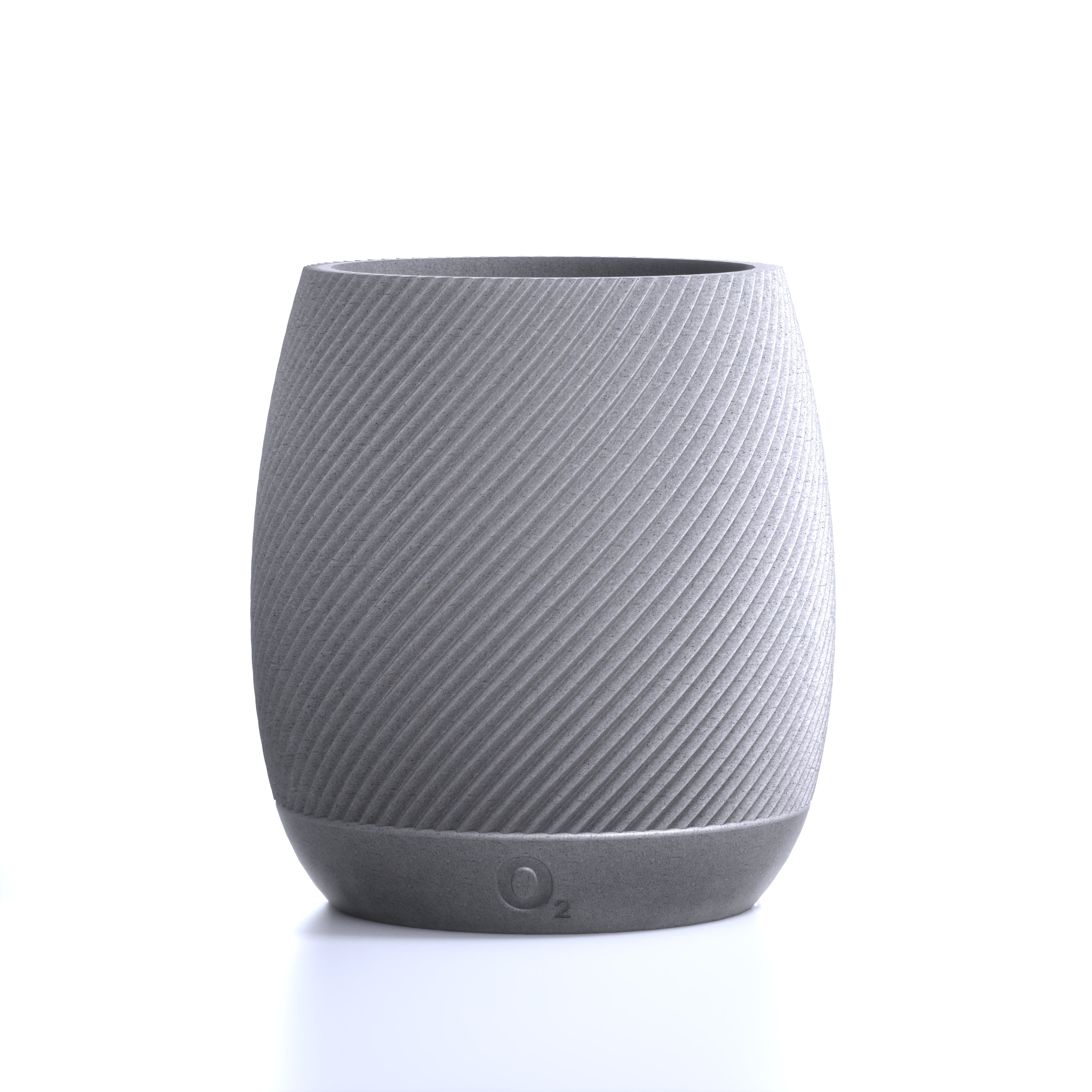 O2 Desk Planter | Classic | Marble Finish